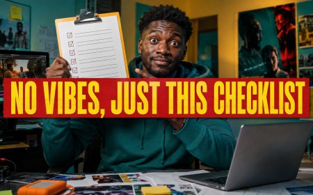 No Vibes, Just This Checklist