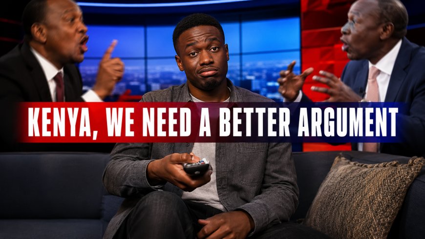 Kenya, We Need a Better Argument